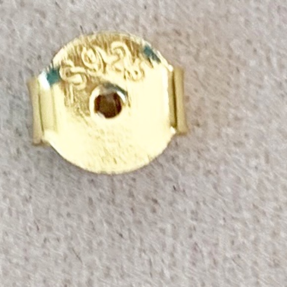 Marrin Costello 14k Gold Plated & White Topaz Hoop Earrings & Bracelet Set - Picture 5 of 11